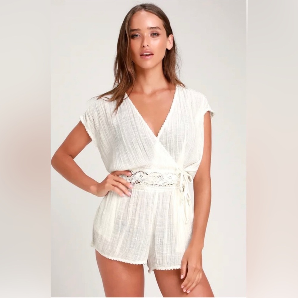 NWOT O’neill Swim Cover Up Romper XL